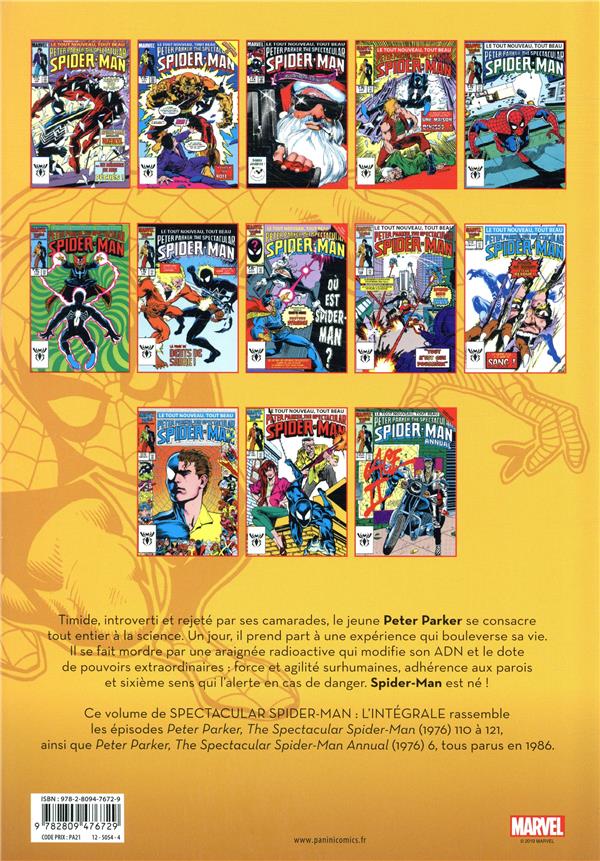 Spectacular Spider-Man Intégrale 1986 - Extrait 1