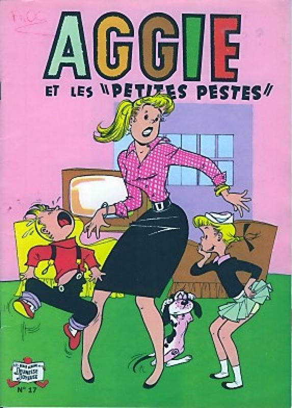 Aggie et les petites pestes - Série Aggie par Paulette Blonay et Al. G. - Couverture