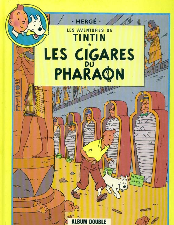 Cigares du Pharaon (Les) - Le lotus bleu - 9782724232059