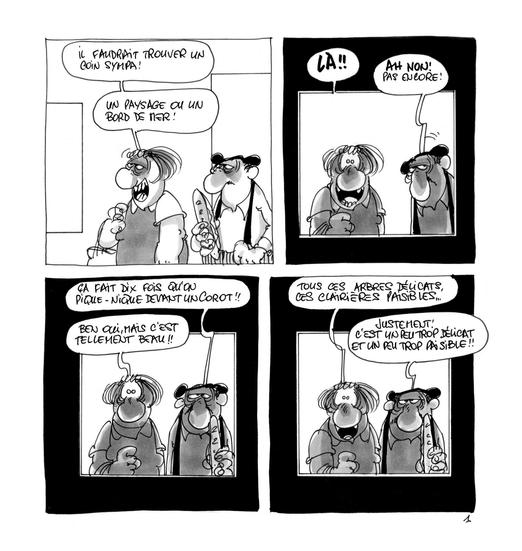 2e Jour au musée avec les Bidochon (Un) - Extrait 1