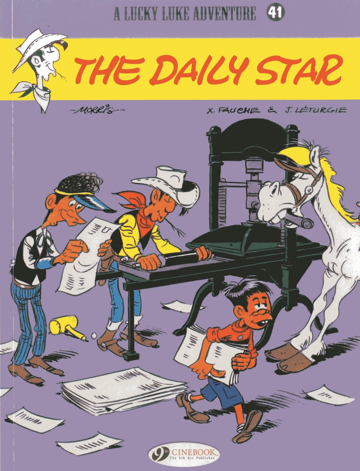 Daily Star (Le) - Série Lucky Luke - 9781849181600