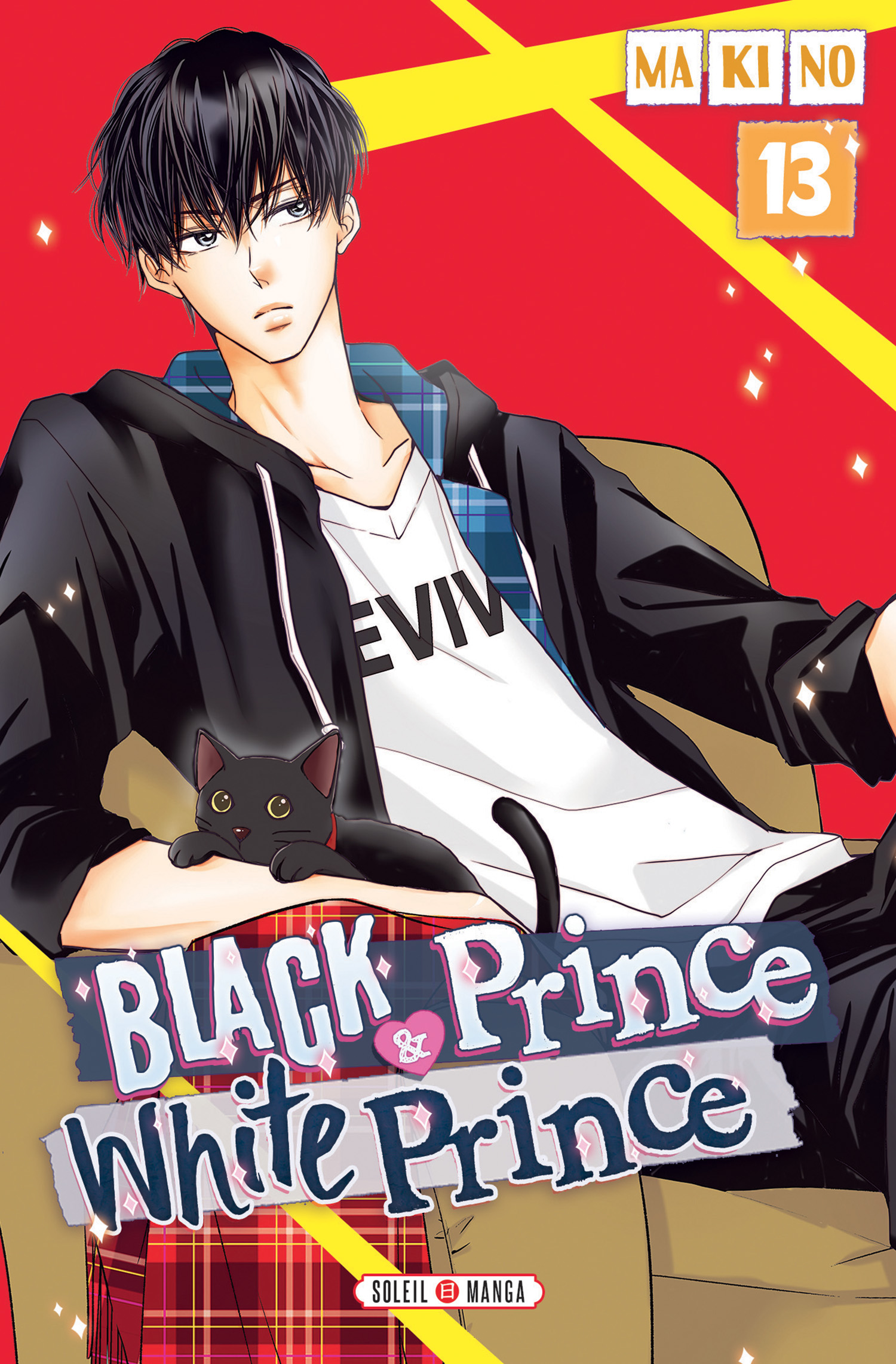 Black Prince & White Prince 13 - Série Black Prince & White Prince par Makino - Couverture