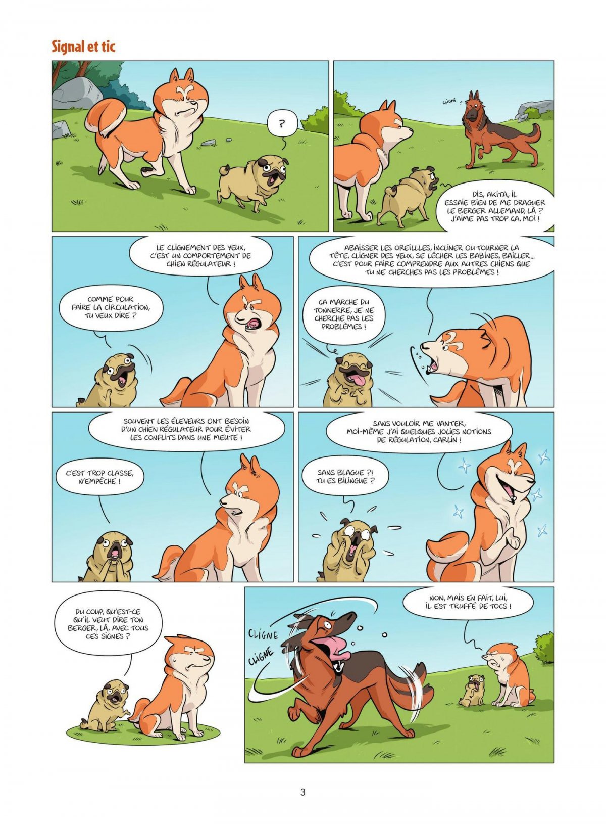 Chiens en Bande Dessinée (Les) 1 - Extrait 1