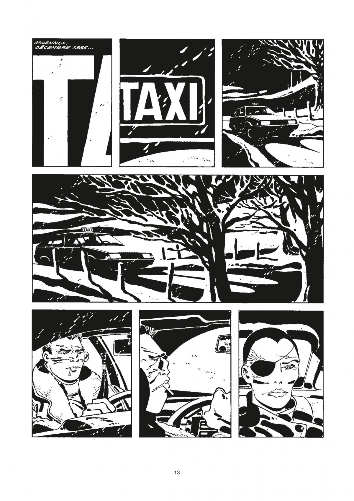 Comès, les romans noir et blanc - 1987-2006 - Extrait 1