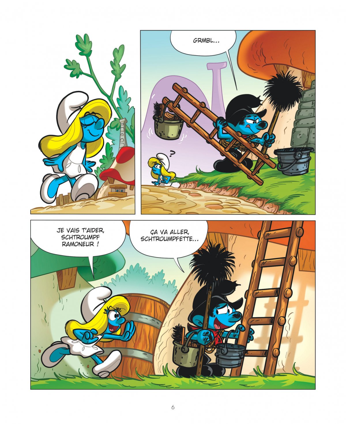 Schtroumpfette est un Schtroumpf comme les autres (La) - Extrait 1