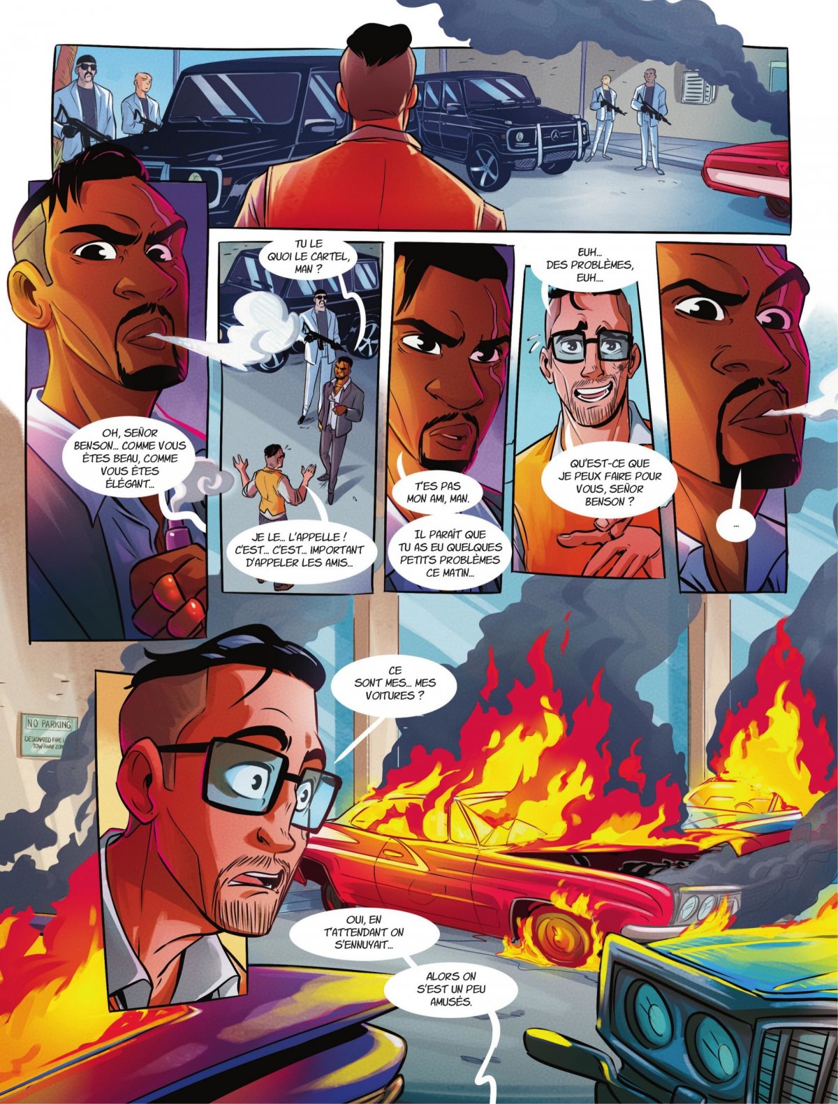 Braquage à la mexicaine - Extrait 1