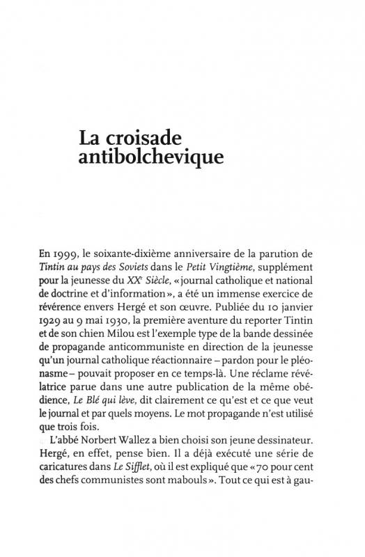 Guerres d'Hergé (Les) - Essai de paranoïa-critique - Extrait 1