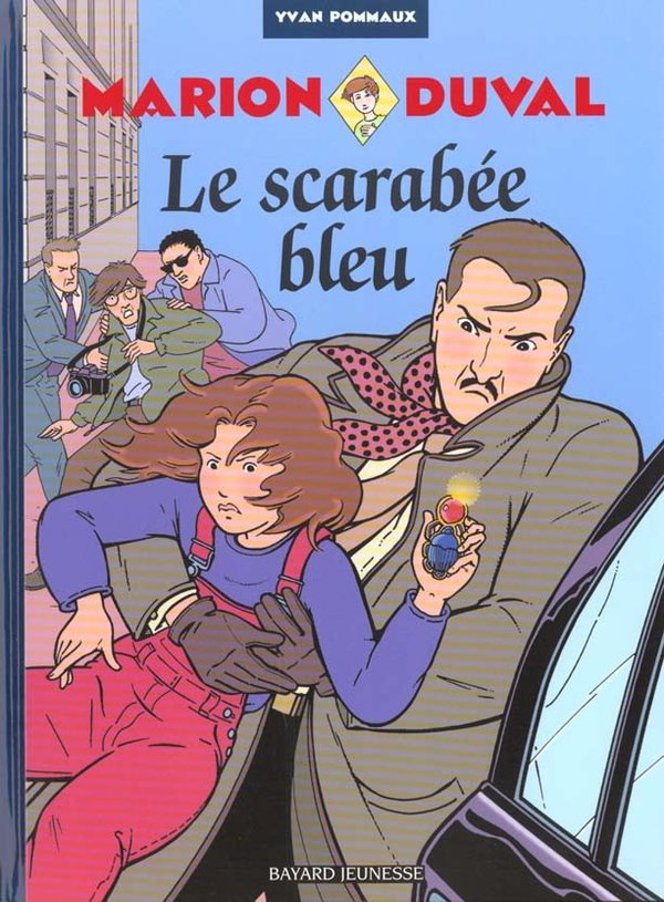 Scarabée bleu (Le) - Série Marion Duval - 9782747003940