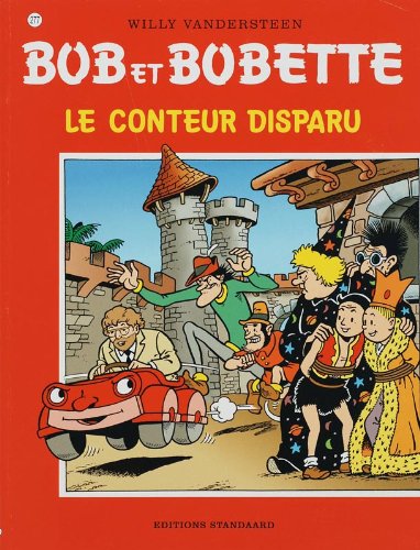 Conteur disparu (Le) - Série Bob et Bobette par Marc Verhaegen - Couverture