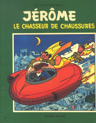 Chasseur de chaussures (Le) - Série Jérôme par Willy Vandersteen - Couverture