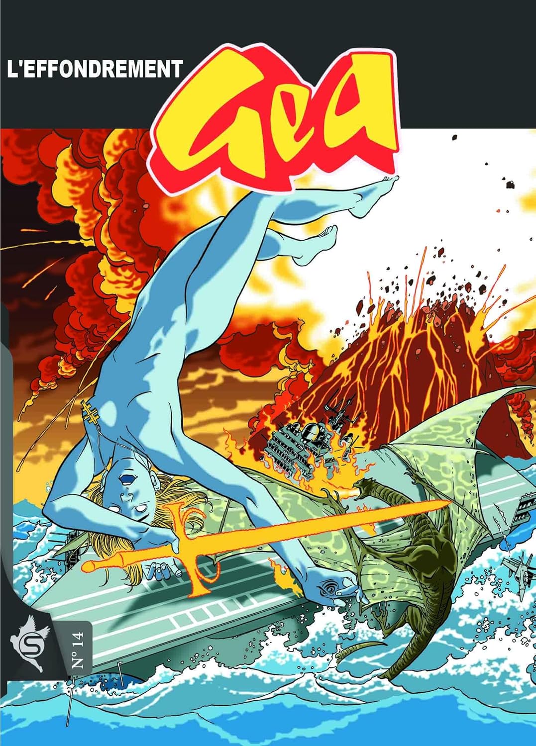 Effondrement du portail (L') - Série Gea par Luca Enoch - Couverture