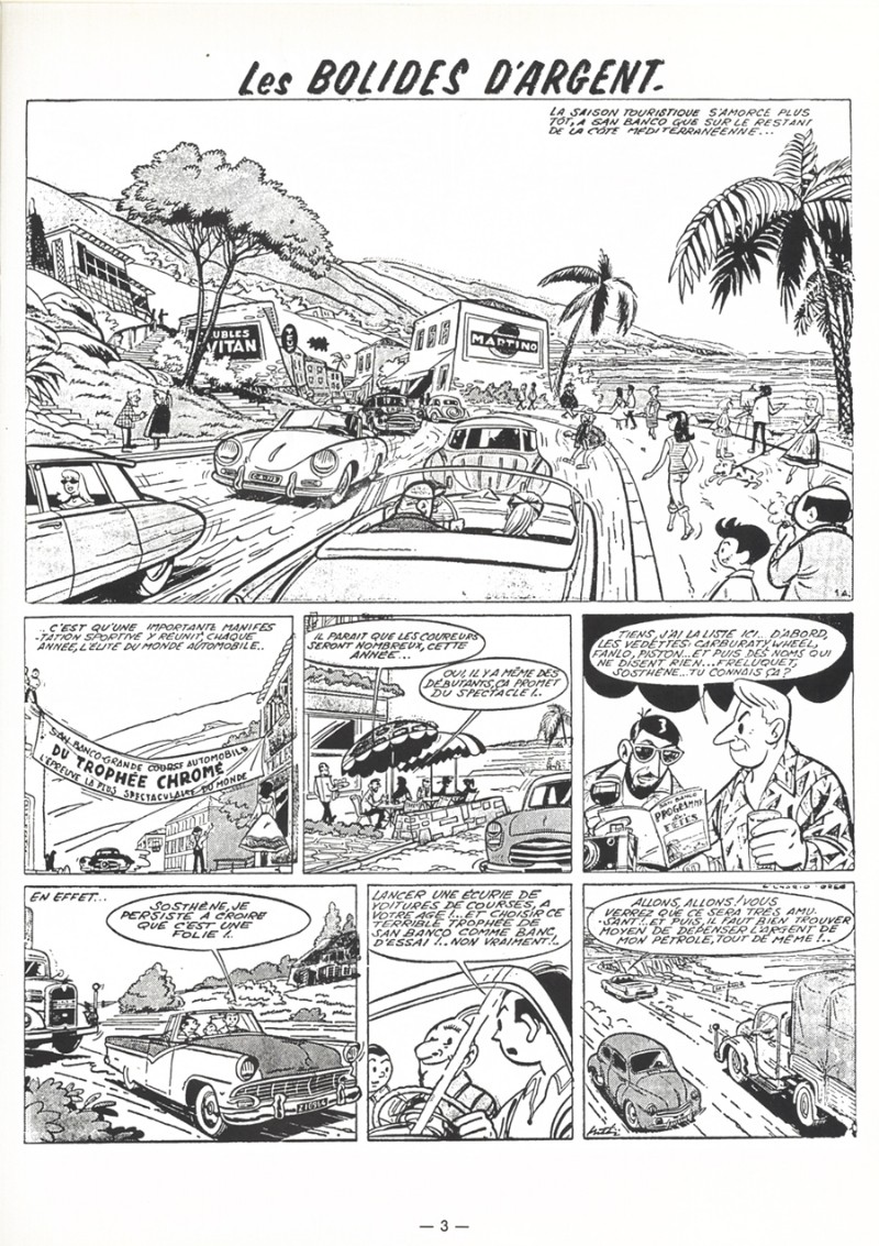 Bolides d'argent (Les) - Extrait 1