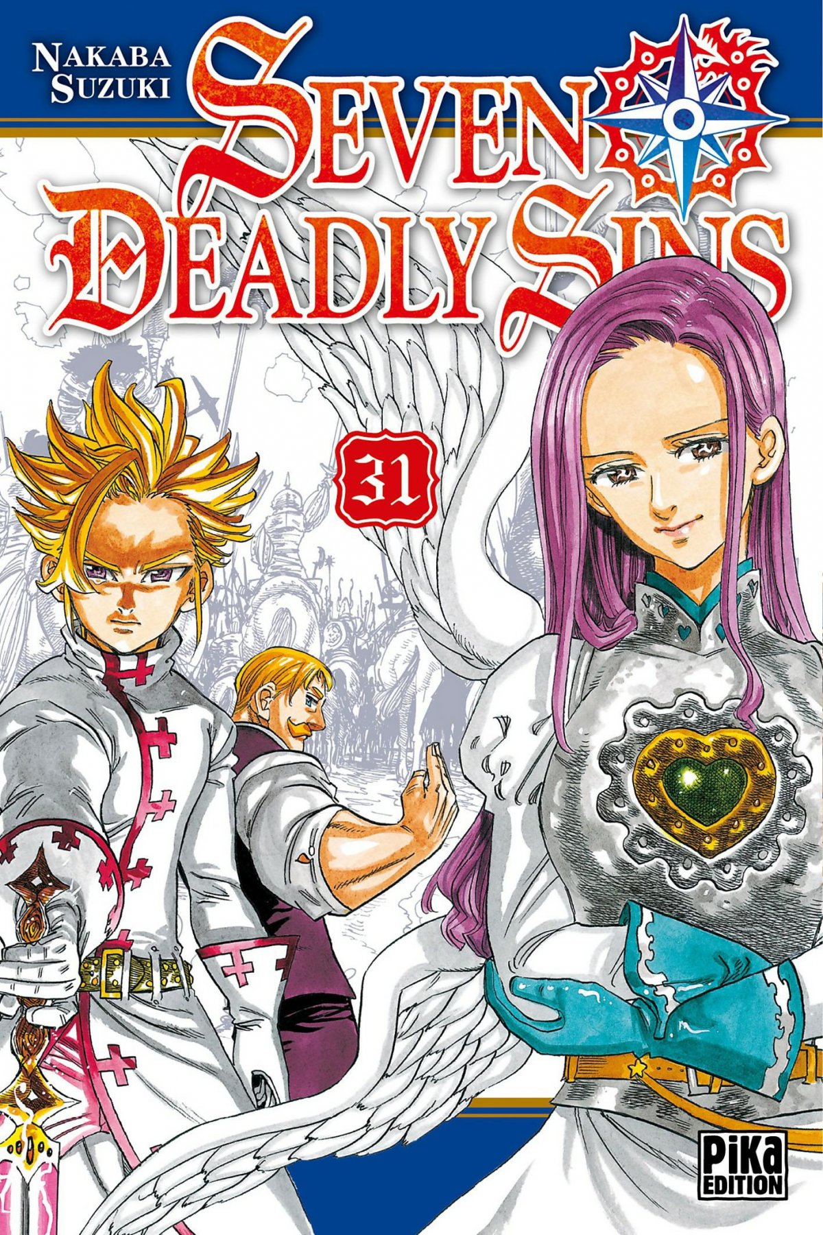 Seven Deadly Sins 31 - Série Seven Deadly Sins par Nakaba Suzuki - Couverture