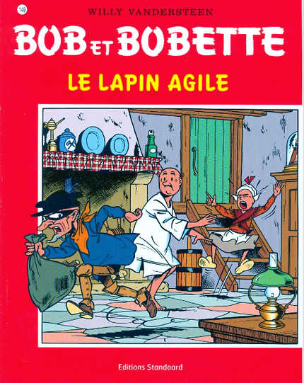 Lapin agile (Le) - Série Bob et Bobette par Willy Vandersteen - Couverture
