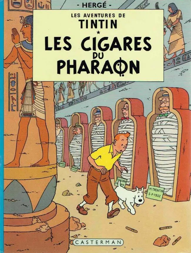 Cigares du Pharaon (Les) - Série Tintin (Les aventures de)