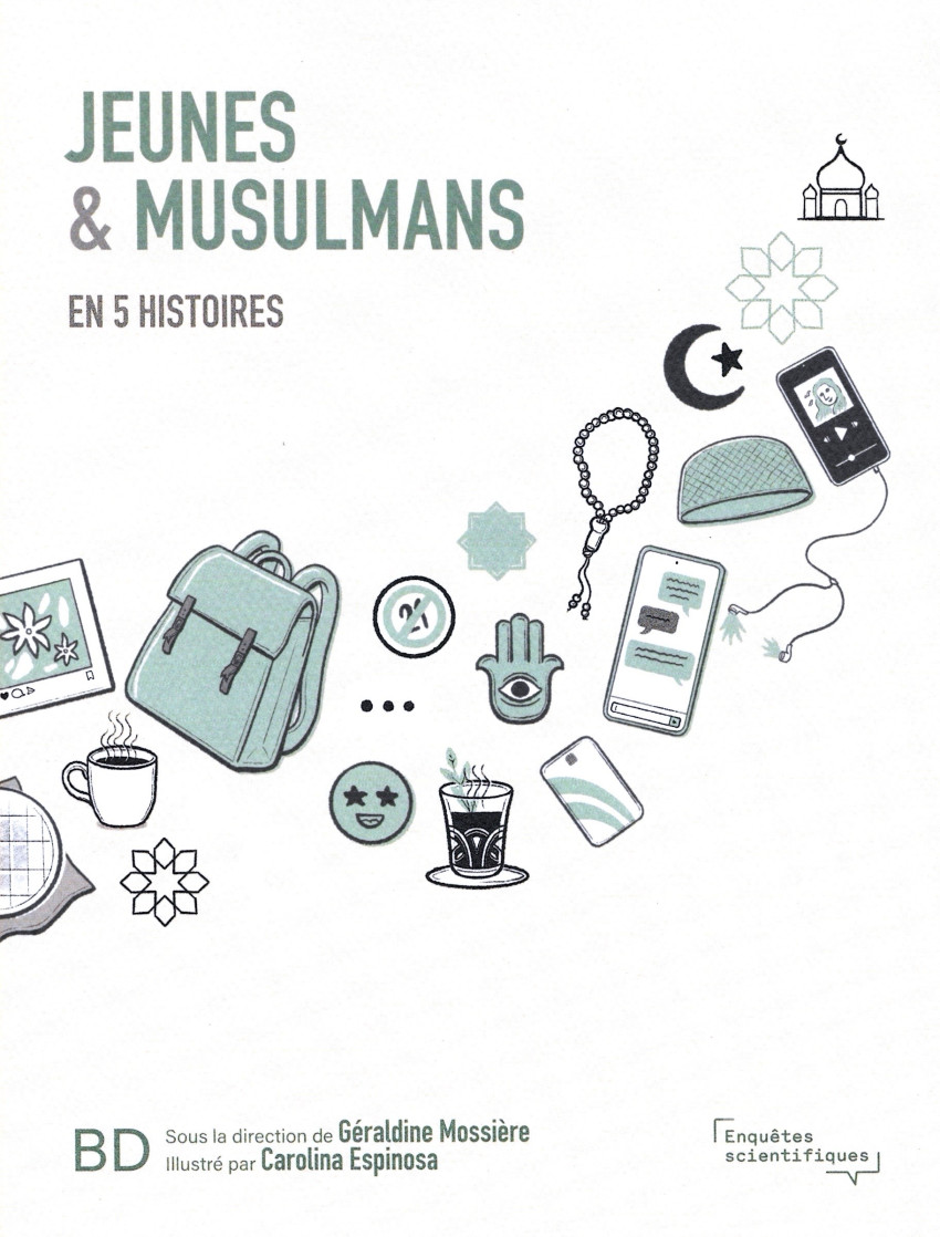 Jeunes & Musulmans en 5 histoires par Carolina Espinosa - Couverture