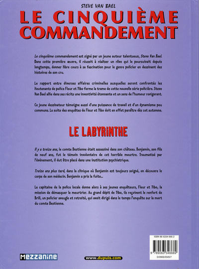 Cinquième commandement (Le) - Le labyrinthe - Extrait 1