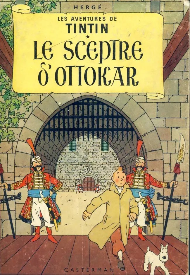 Sceptre d'Ottokar (Le) - Série Tintin (Les aventures de)