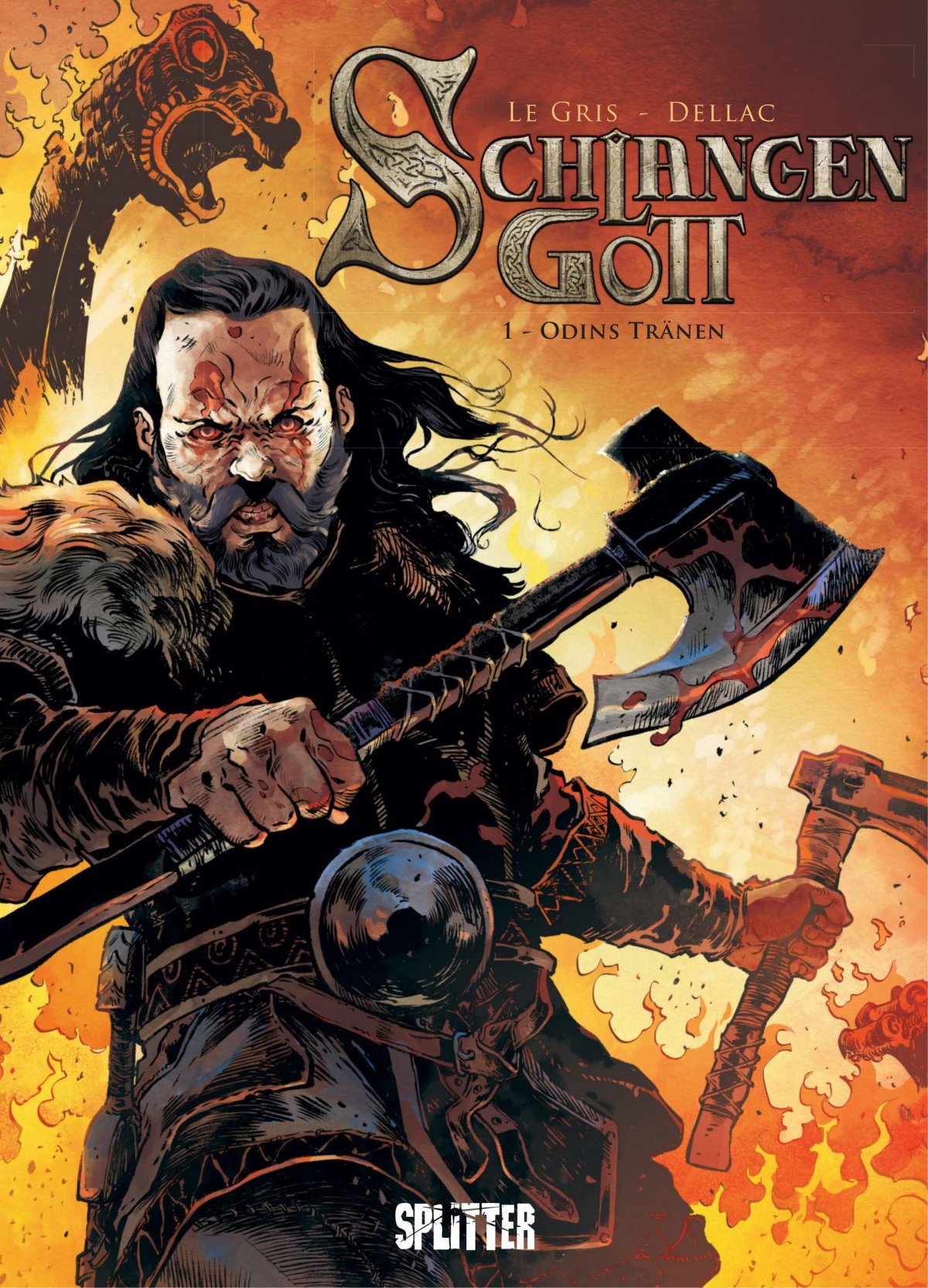 Larmes d'Odin (Les) - Série Serpent Dieu - 9783962194093