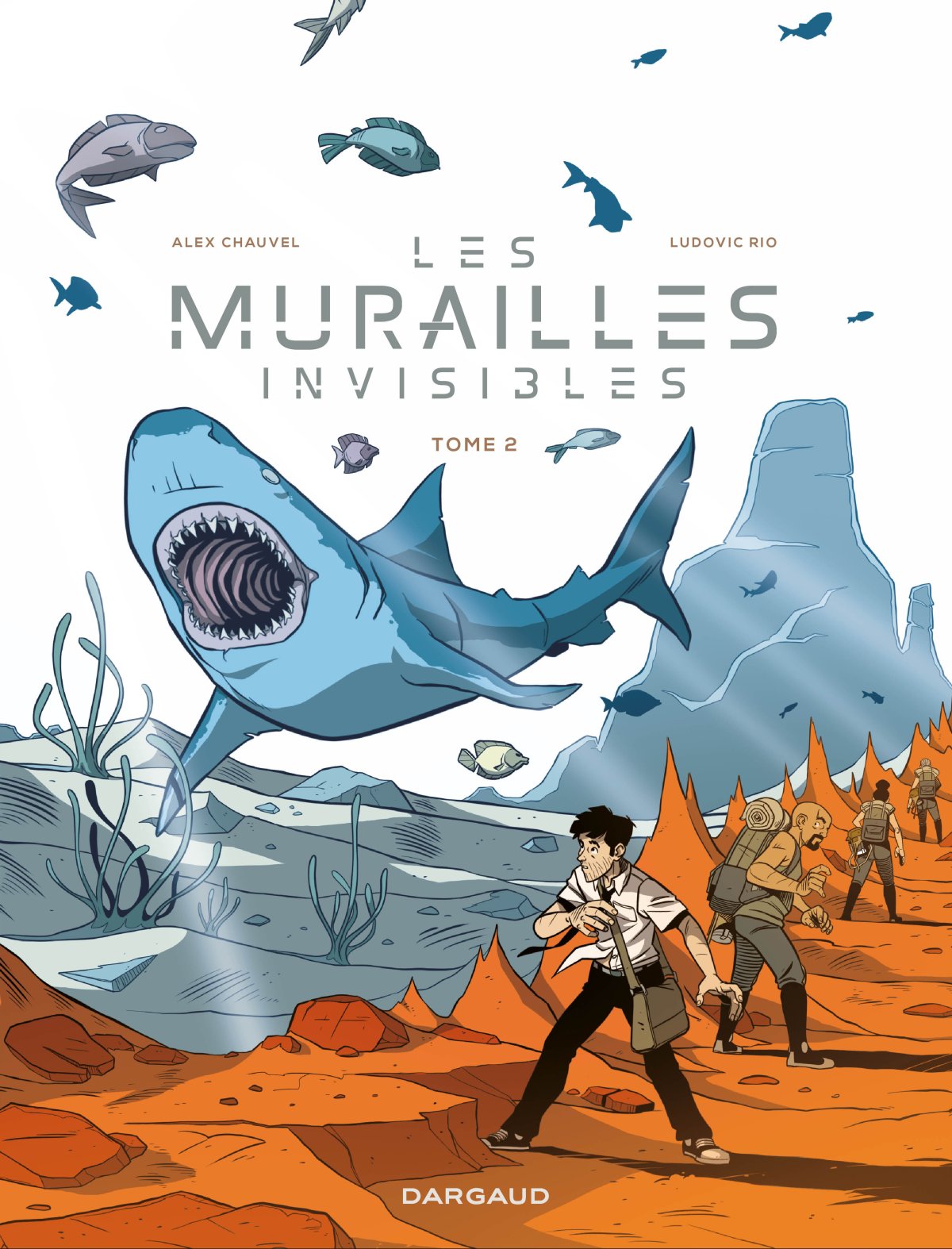 Murailles invisibles (Les) 2 - Série Murailles invisibles (Les) par Alex Chauvel et Ludovic Rio - Couverture