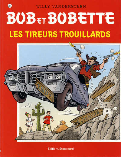 Tireurs trouillards (Les) - Série Bob et Bobette par Peter Van Gucht et Luc Morjaeu - Couverture