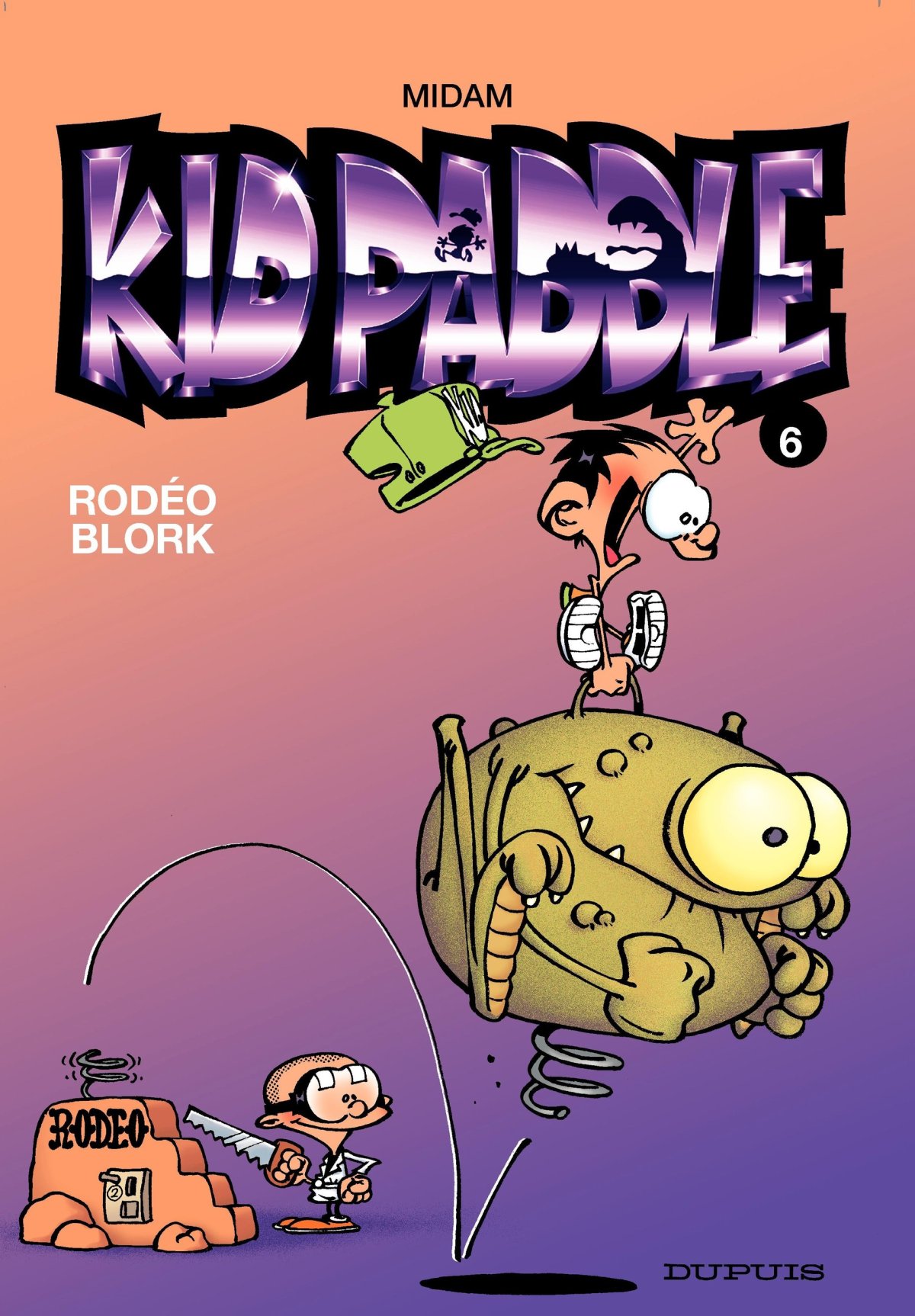 Rodéo Blork - Série Kid Paddle - 9782800129570