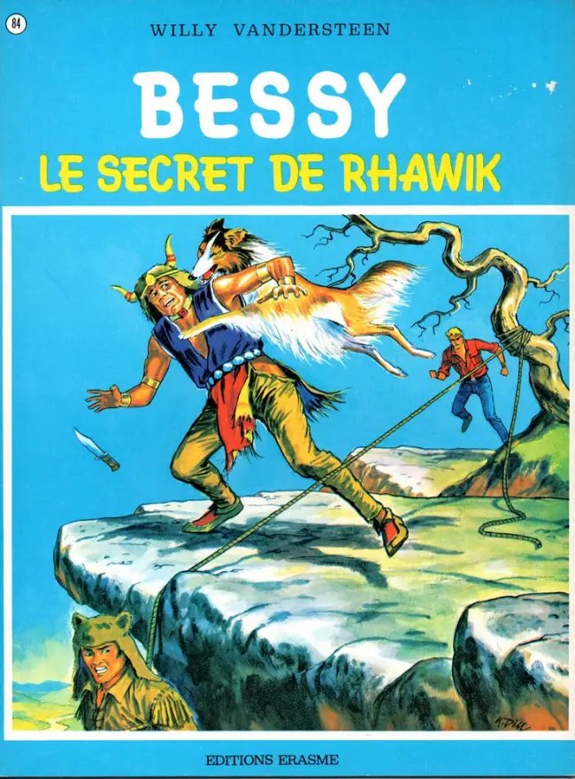 Le secret de Rhawik - Série Bessy par Willy Vandersteen - Couverture