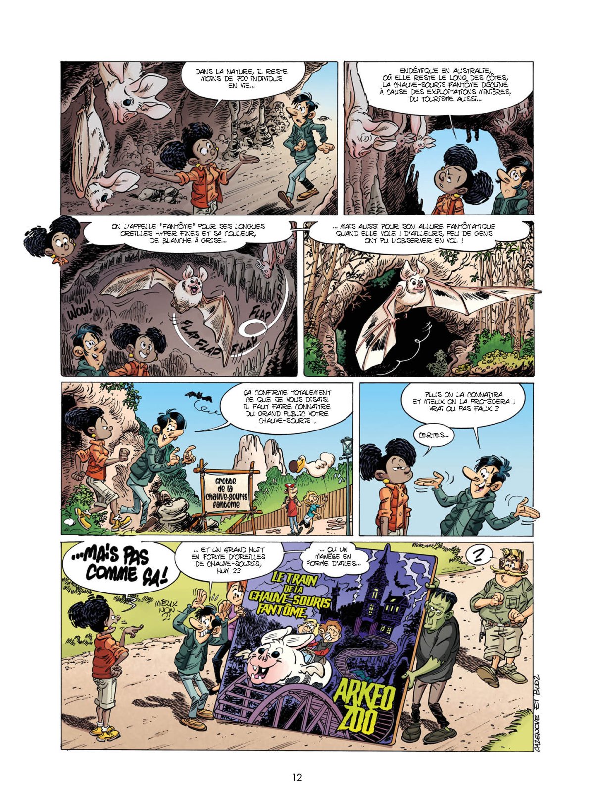 Zoo des animaux disparus (Le) 4 - Extrait 1