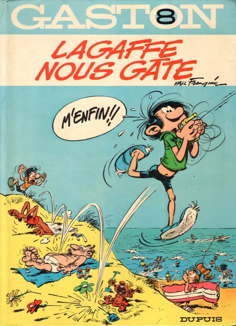Lagaffe nous gâte - Série Gaston (série classique) - 9782800100906