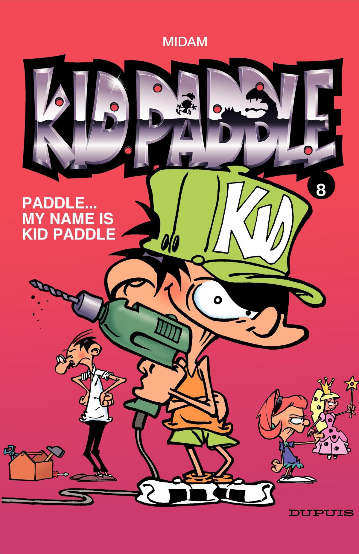 Paddle... My Name is Kid Paddle - Série Kid Paddle par Midam - Couverture
