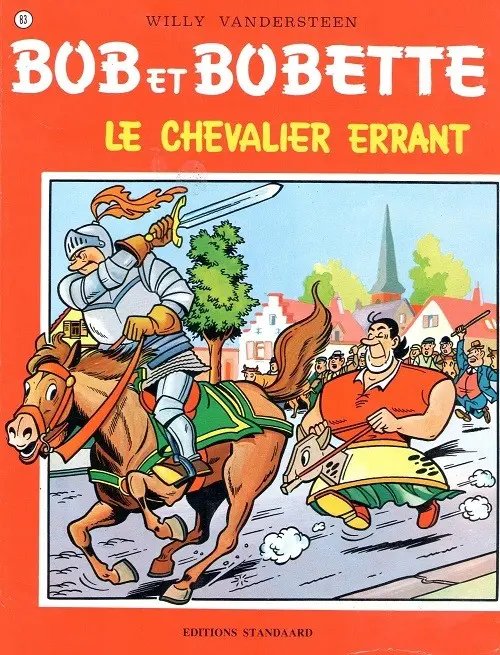 Chevalier errant (Le) - Série Bob et Bobette par Willy Vandersteen - Couverture