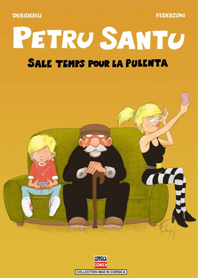 Sale temps pour la pulenta - Série Petru Santu par Desideriu et Frédéric Federzoni - Couverture