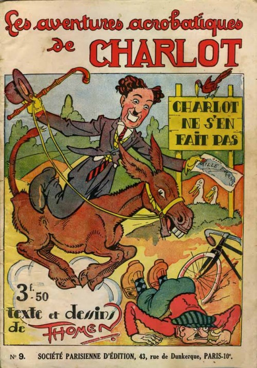 Charlot ne s'en fait pas - Série Charlot par Raoul Thomen - Couverture