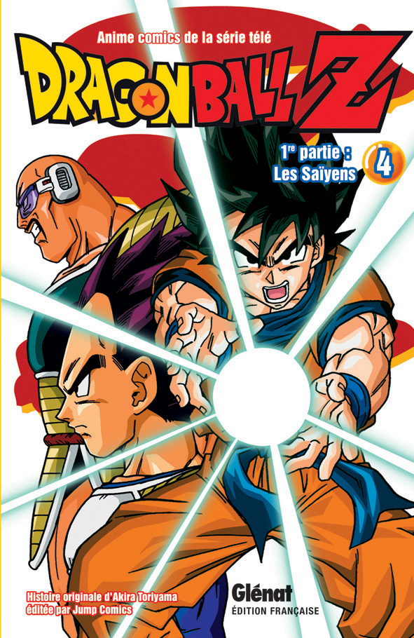Saïyens (Les) 4 - Série Dragon Ball Z par Akira Toriyama - Couverture