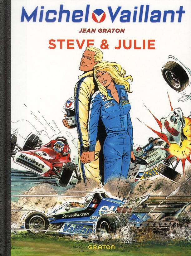 Steve & Julie - Série Michel Vaillant par Jean Graton - Couverture
