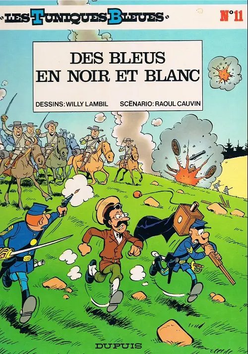 Bleus en noir et blanc (Des) - Série Tuniques Bleues (Les) - 9782800108681