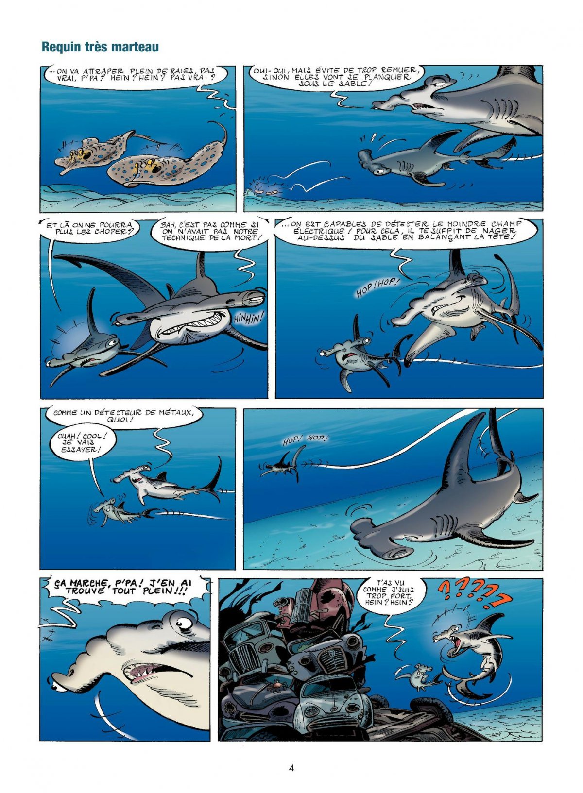 Animaux marins en BD (Les) 3 - Extrait 1