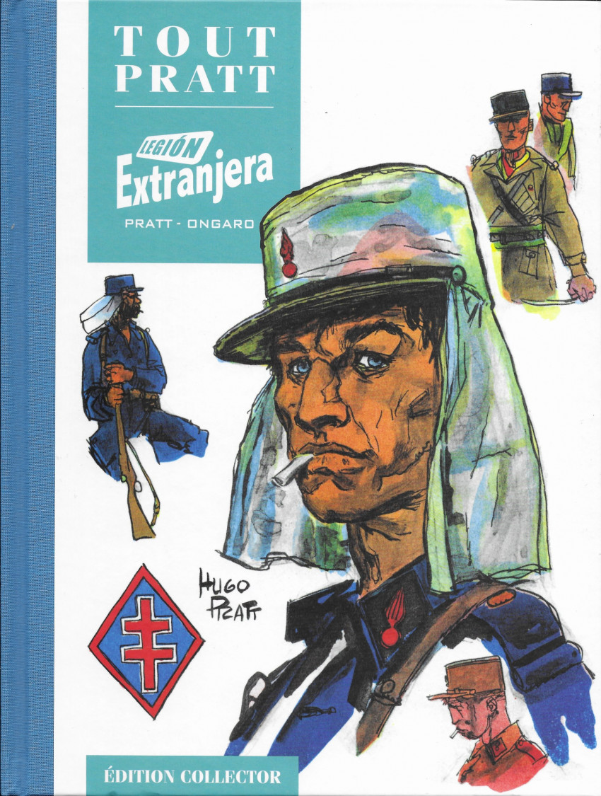 Legion Extranjera - Série Tout Pratt par Alberto Ongaro et Hugo Pratt - Couverture
