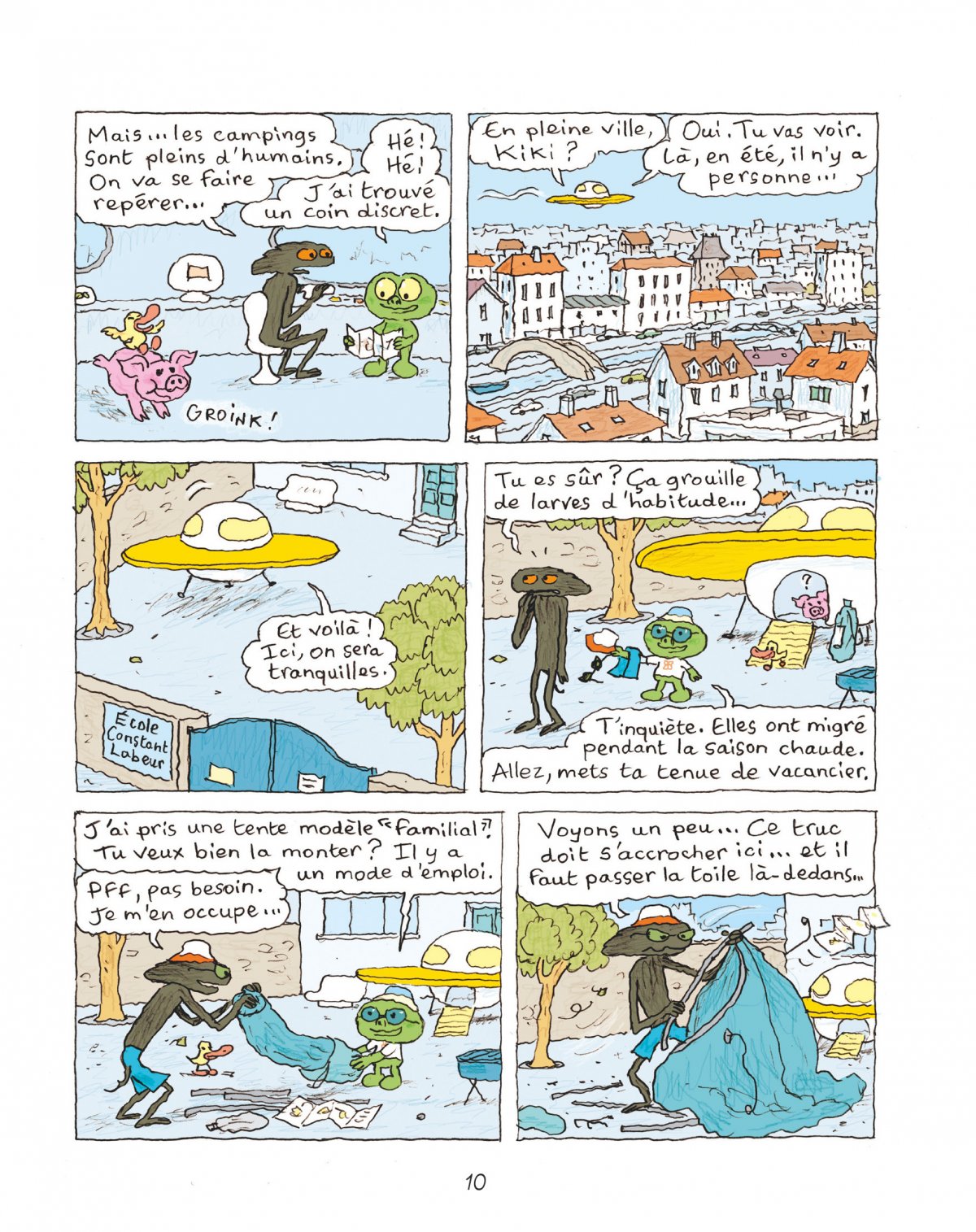 Camping sauvage - Extrait 1