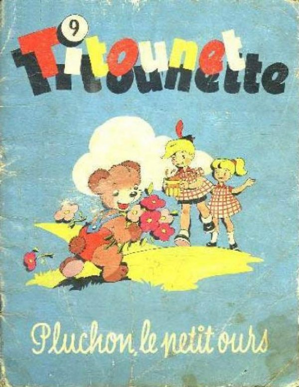 Pluchon le petit ours - Série Titounet et Titounette par Marie-Mad Bourdin - Couverture
