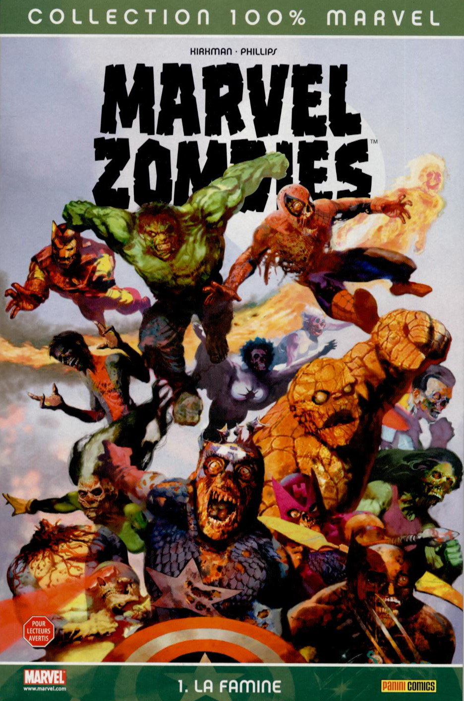 La famine - Série Marvel Zombies (Deluxe) - 9782845389977