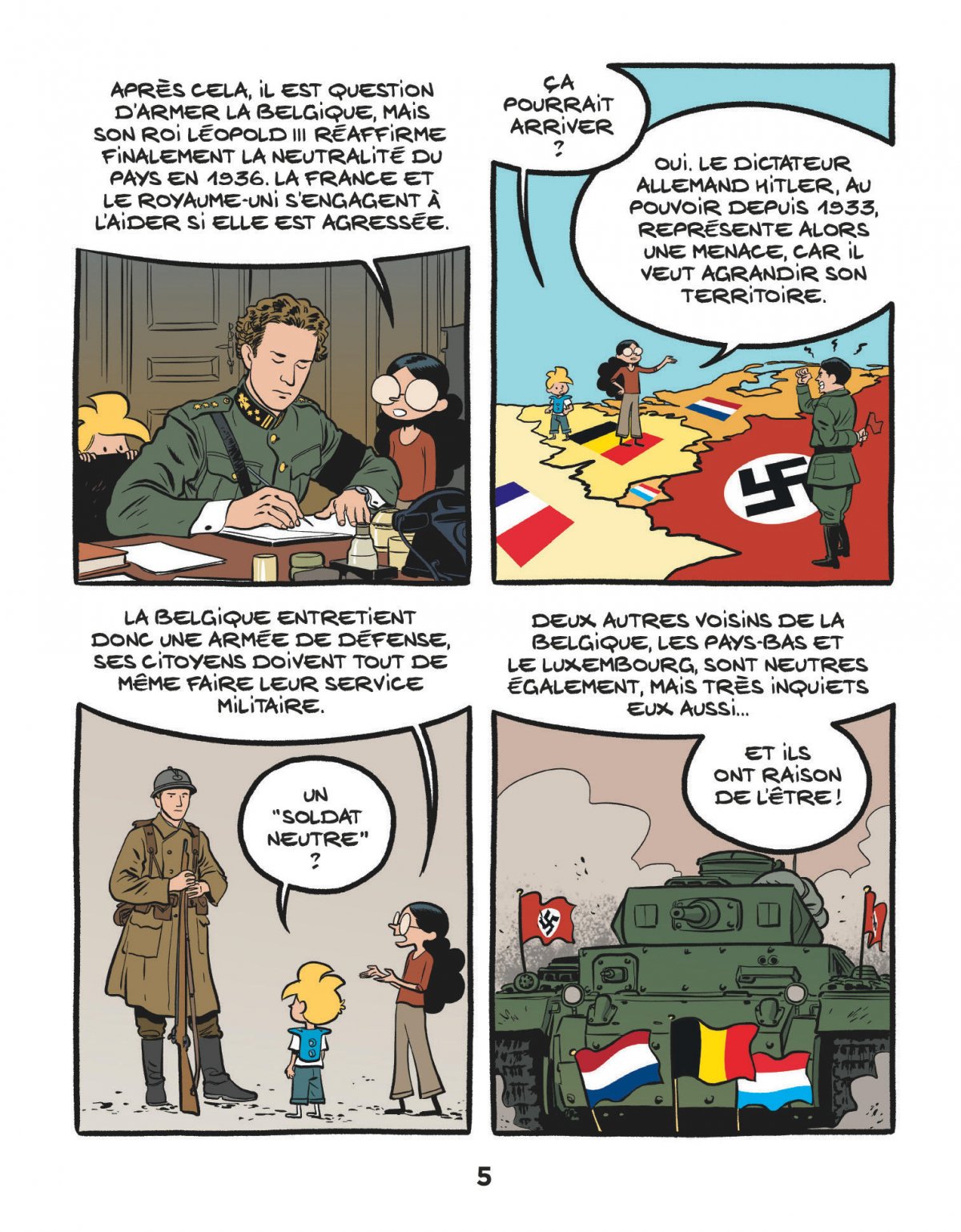 1939-1945 - La Belgique en terrain de guerre - Extrait 1