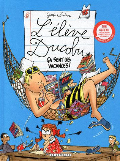 Ca sent les vacances - Série Elève Ducobu (L') - 9782803629510