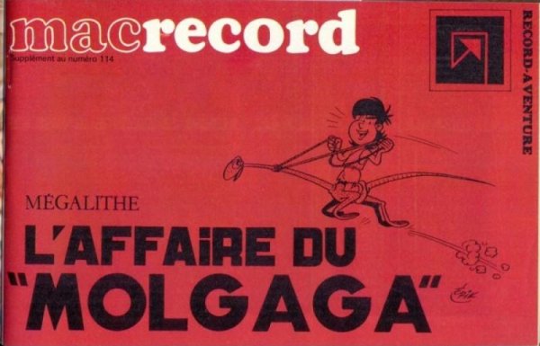 Affaire du Molgaga (L') - Série Mégalithe par Erik - Couverture