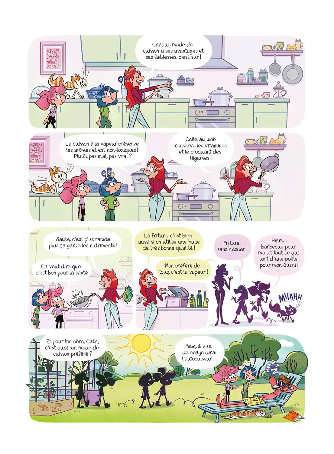 Cath & son chat en cuisine - Extrait 1