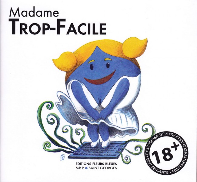 Madame Trop-Facile par Saint Georges et Mr P - Couverture