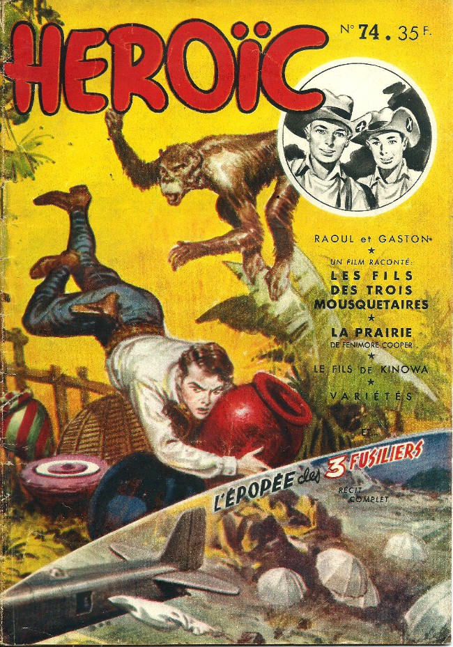 Epopée des 3 fusiliers (L')