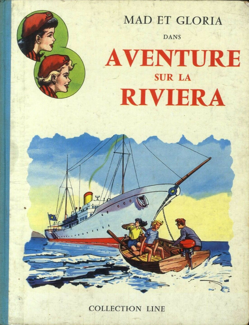 Aventure sur la Riviera - Série Mad et Gloria par Valérie Hastings et Ray Bailey - Couverture
