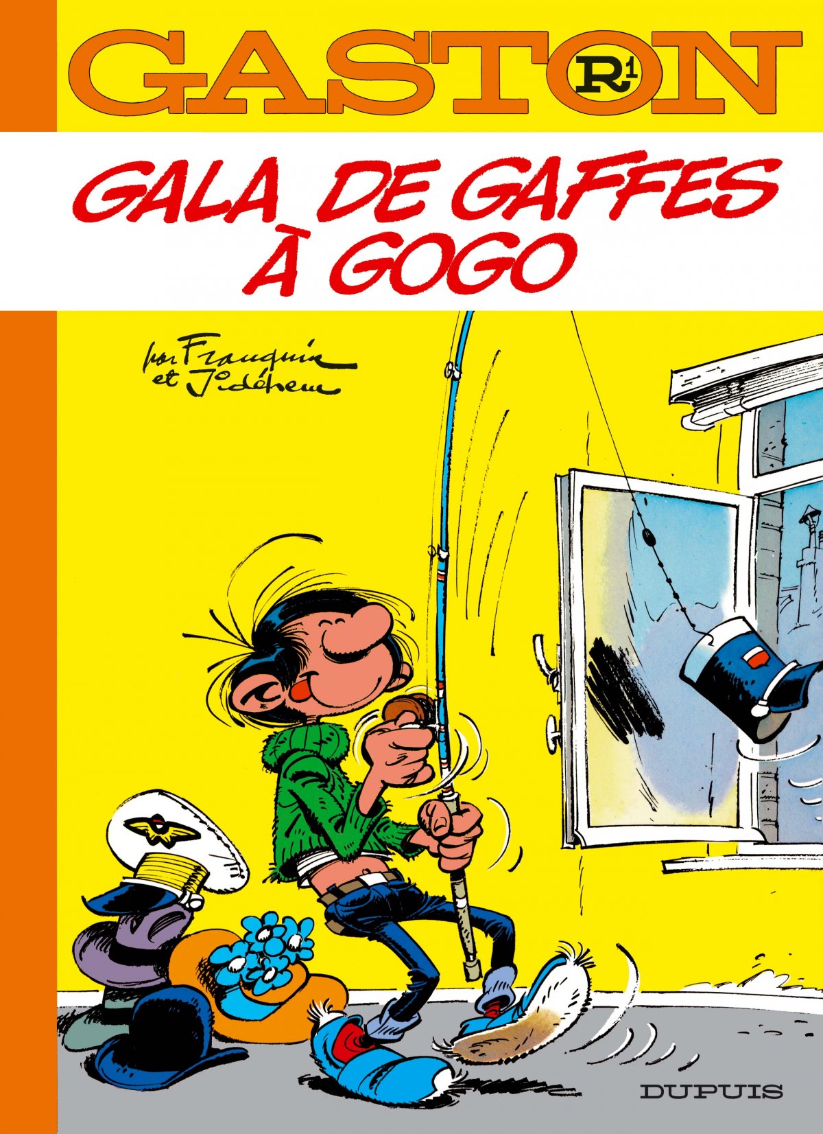 Gala de gaffes à gogo - Série Gaston (série classique) par André Franquin et Jidéhem - Couverture