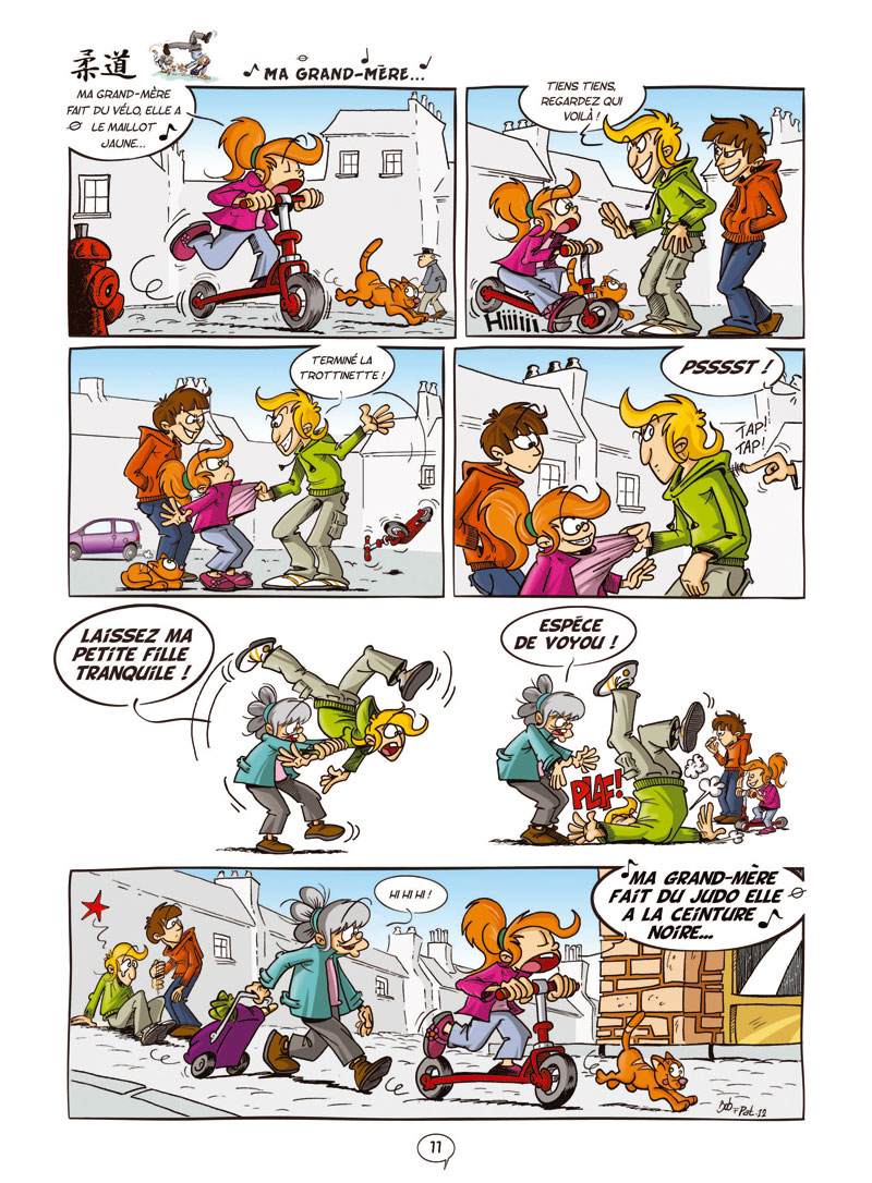 Ma grand-mère fait du judo - Extrait 1